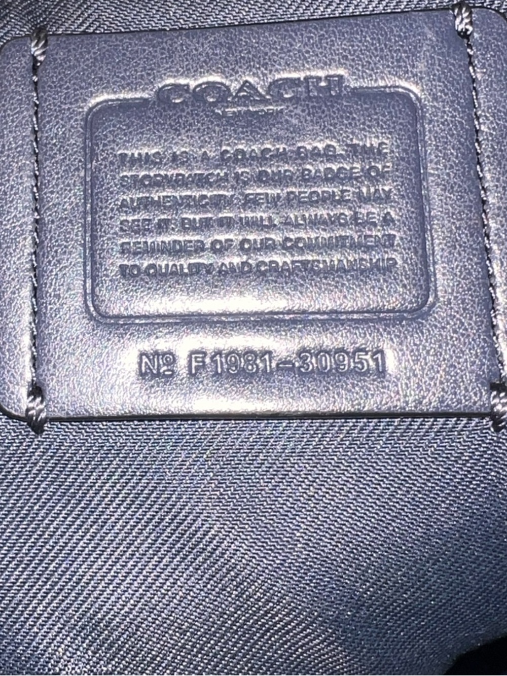 🌊✨Coach Navy Dome Satchel with Gold Hardware✨🌊 - Picture 3 of 8